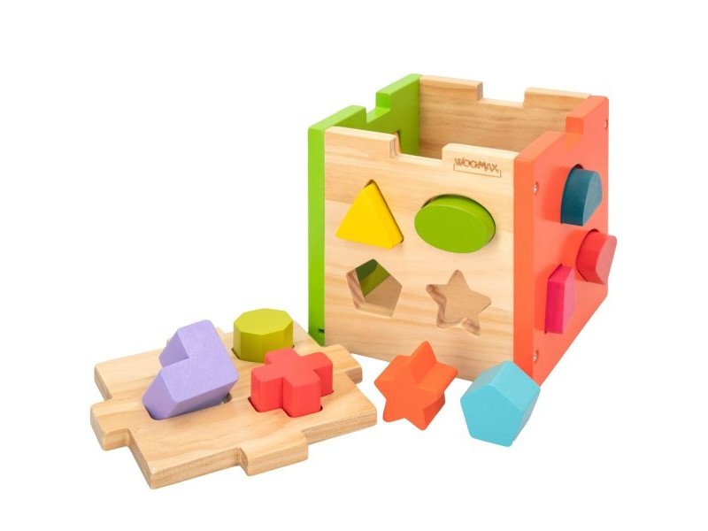 Детски Пъзел от Дърво Woomax 15 x 15 x 15 cm (6 броя)