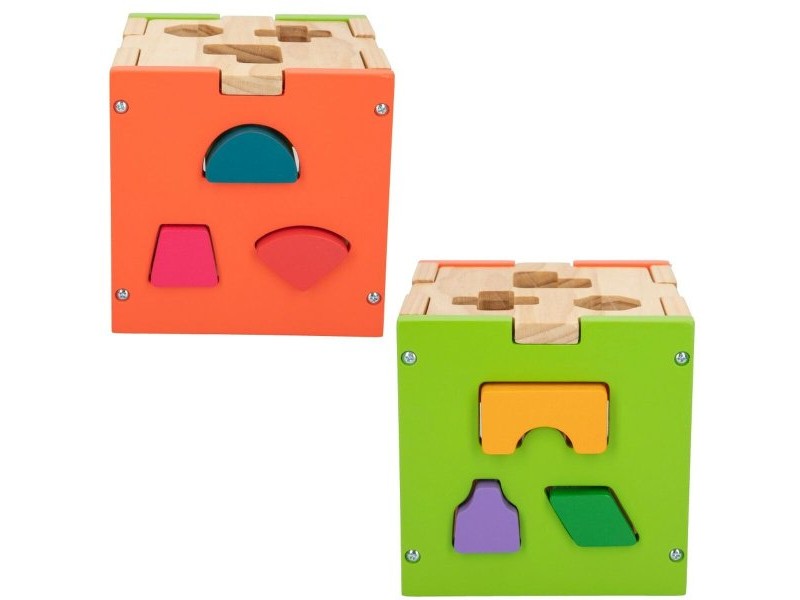 Детски Пъзел от Дърво Woomax 15 x 15 x 15 cm (6 броя)