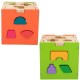 Детски Пъзел от Дърво Woomax 15 x 15 x 15 cm (6 броя)