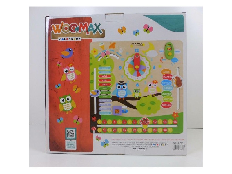 Образователна Игра Woomax Сови 30 x 3 x 30 cm (6 броя)