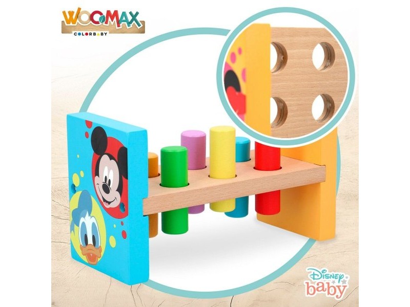 Образователна Игра Disney 8 Части 21 x 12 x 9 cm (6 броя)
