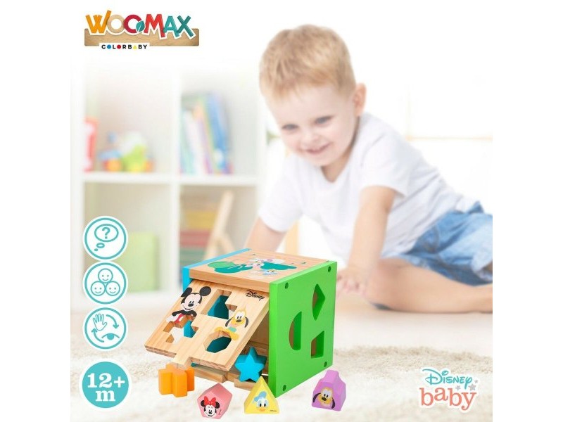 Детски Пъзел от Дърво Disney 14 Части 15 x 15 x 15 cm (6 броя) Детски Пъзел от Дърво Disney 14 Части 15 x 15 x 15 cm (6 броя)