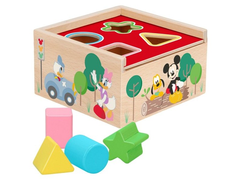 Детски Пъзел от Дърво Disney 5 Части 13,5 x 7,5 x 13 cm (6 броя)