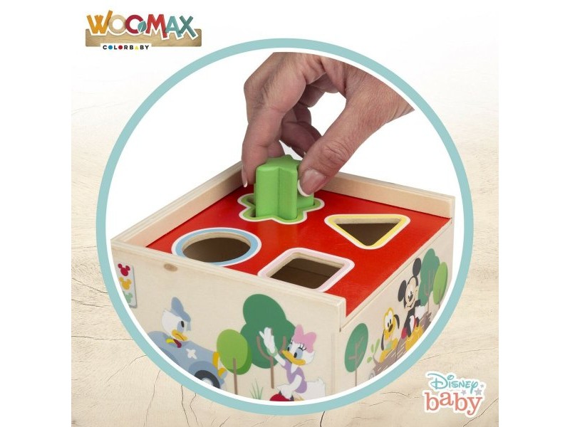 Детски Пъзел от Дърво Disney 5 Части 13,5 x 7,5 x 13 cm (6 броя)