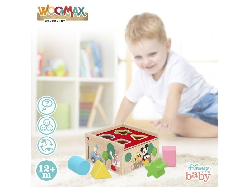 Детски Пъзел от Дърво Disney 5 Части 13,5 x 7,5 x 13 cm (6 броя)