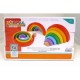 Игра за Умения Woomax Дъга 21 x 10 x 3,5 cm (12 броя)