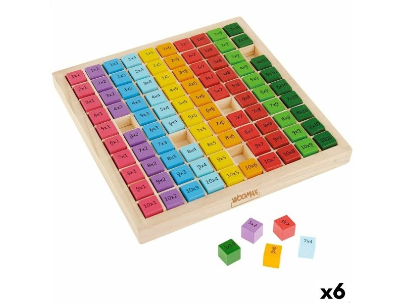 Игра за Умения Woomax 101 Части 19 x 2 x 19 cm (6 броя)