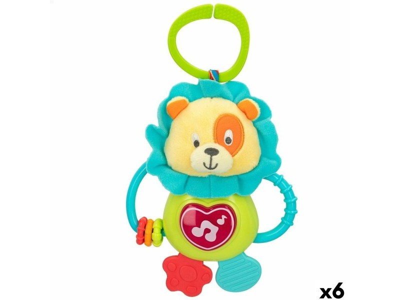 Плюшена Дрънкалка Winfun 14 x 19 x 6,5 cm (6 броя)