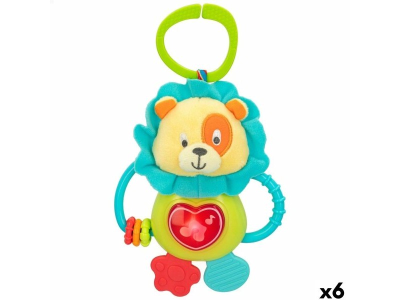 Плюшена Дрънкалка Winfun 14 x 19 x 6,5 cm (6 броя)