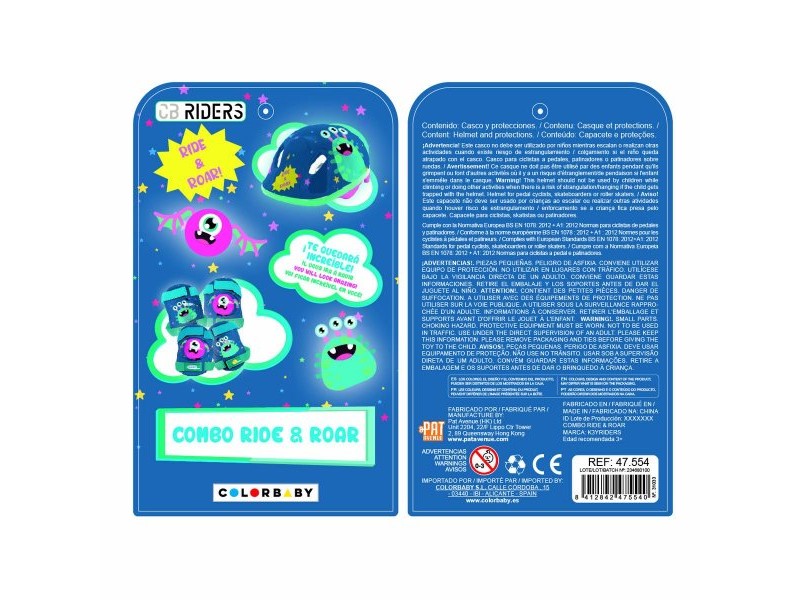 Комплект Colorbaby Чудовище (4 броя)