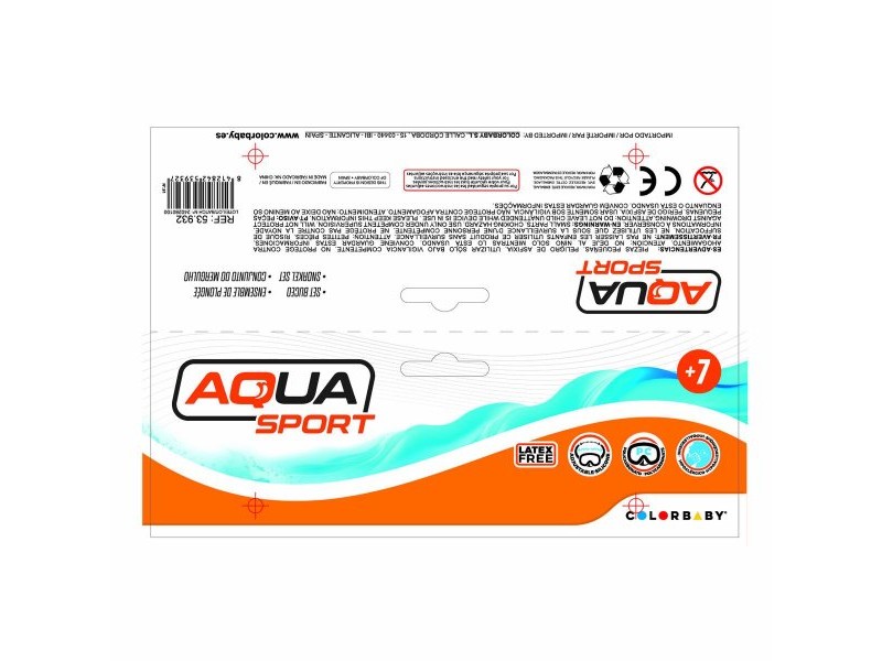 Очила за Гмуркане с Детски Шнорхел AquaSport Детски