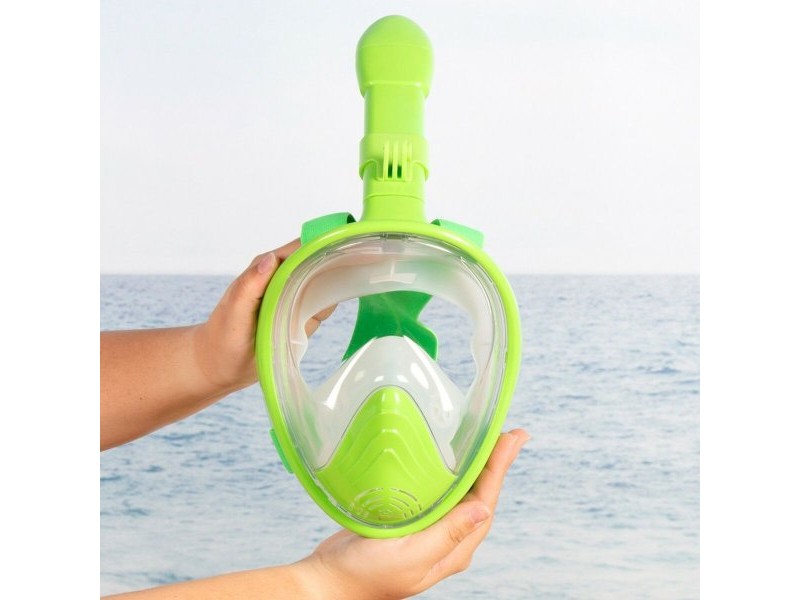 Маска за гмуркане AquaSport Зелен XS (4 броя)