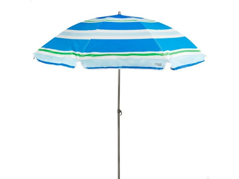 Чадър Aktive Син Червен Ø 200 cm 200 x 196 x 200 cm UV50 (6 броя)