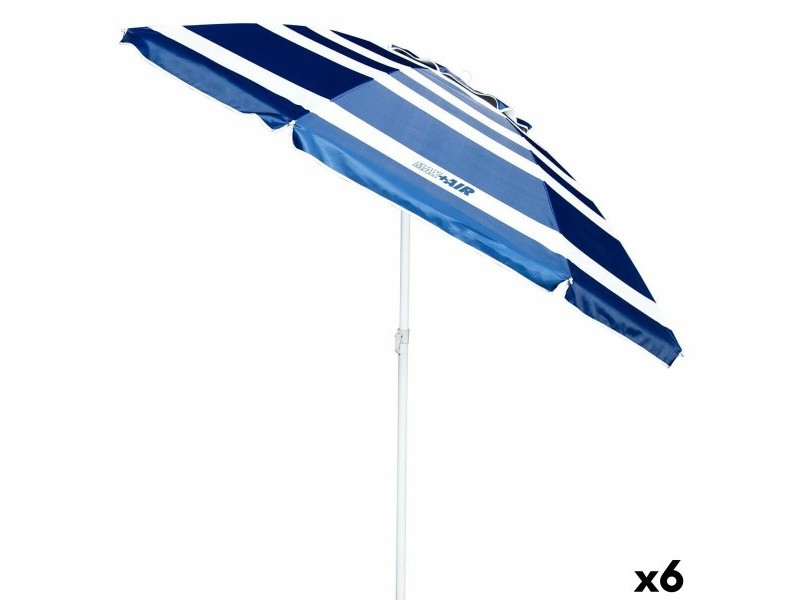 Päikesevari Aktive UV50 Ø 220 cm полиестер Алуминий 220 x 214,5 x 220 cm (6 броя)
