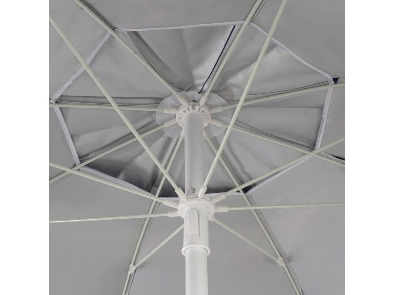 Päikesevari Aktive UV50 Ø 220 cm полиестер Алуминий 220 x 214,5 x 220 cm (6 броя) Päikesevari Aktive UV50 Ø 220 cm полиестер Алуминий 220 x 214,5 x 220 cm (6 броя)