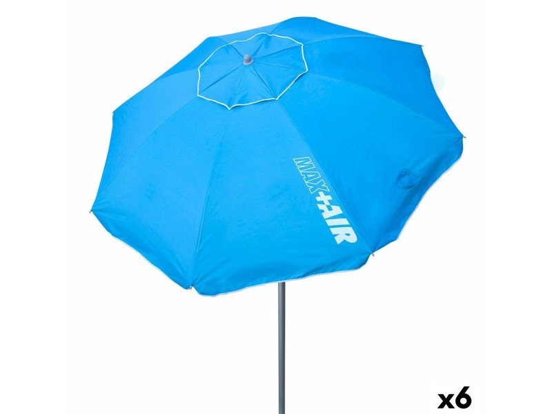 Чадър Aktive Син Ø 200 cm 200 x 200 x 200 cm 200 x 198,5 x 200 cm UV50 (6 броя)