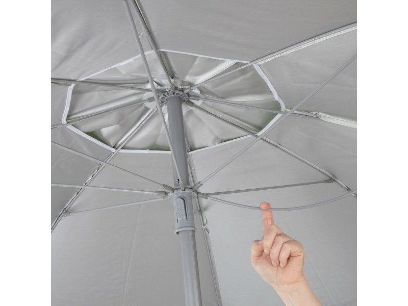 Чадър Aktive Син Ø 200 cm 200 x 200 x 200 cm 200 x 198,5 x 200 cm UV50 (6 броя)