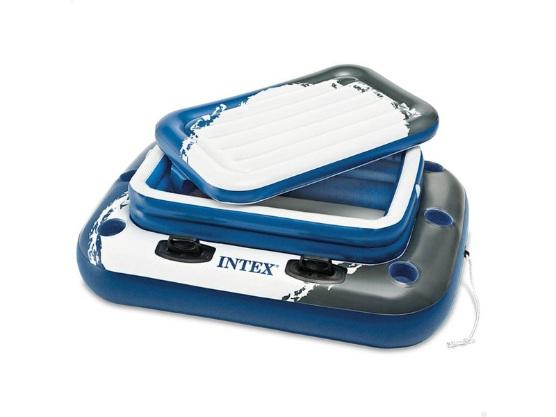 Плаващ Надуваем Охладител Intex Mega Chill II 122 x 97 x 122 cm (3 броя)