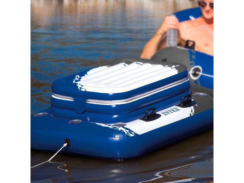 Плаващ Надуваем Охладител Intex Mega Chill II 122 x 97 x 122 cm (3 броя)
