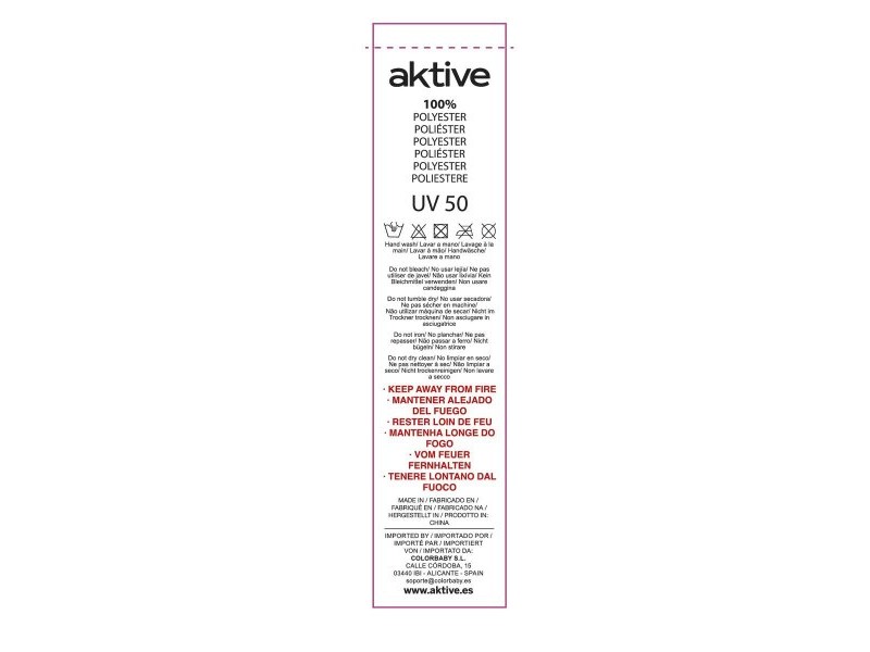 Палатка Aktive 2 Хора 120 x 100 x 200 cm (6 броя)