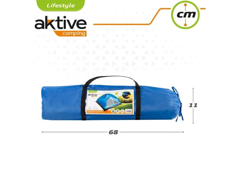 Палатка Aktive 4 Хора 210 x 130 x 240 cm (4 броя)
