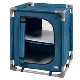 Къмпинг шкаф Aktive Син Сгъваем 56 x 66 x 46 cm 2 броя