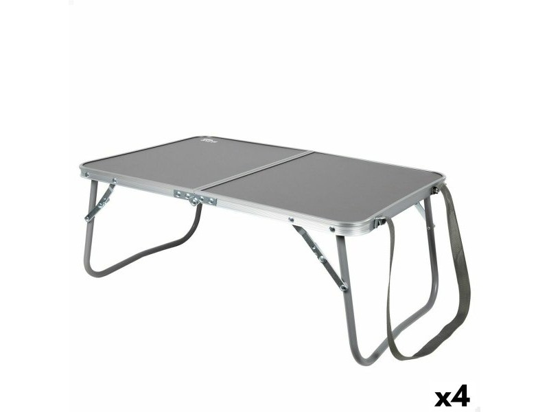Сгъваема масичка Aktive Къмпинг Антрацит 60 x 25 x 40 cm (4 броя)