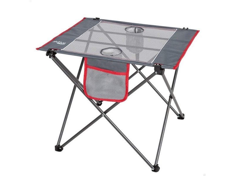 Сгъваема масичка Aktive Къмпинг Сив 62 x 50 x 50 cm (2 броя)