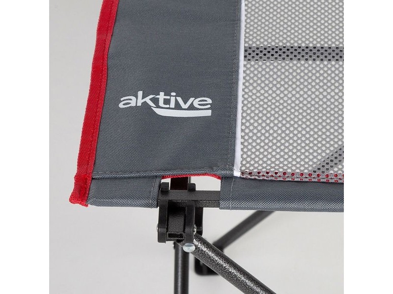Сгъваема масичка Aktive Къмпинг Сив 62 x 50 x 50 cm (2 броя)
