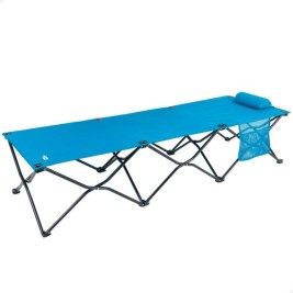 Сгъваемо легло Aktive Син Къмпинг 178 x 62 x 38 cm 178 x 38 x 62 cm (2 броя)