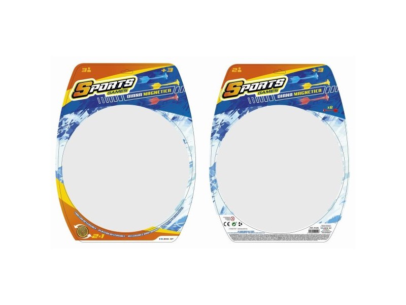 мишена Colorbaby Двустранно Магнитна 30,5 x 30,5 x 1 cm (6 броя) мишена Colorbaby Двустранно Магнитна 30,5 x 30,5 x 1 cm (6 броя)