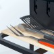 Комплект Прибори за Барбекю Aktive 3 Части Барбекю Неръждаема стомана 9 x 41 x 5 cm (4 броя) Комплект Прибори за Барбекю Aktive 3 Части Барбекю Неръждаема стомана 9 x 41 x 5 cm (4 броя)