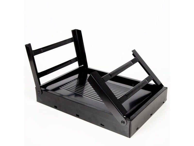Портативно барбекю Aktive Квадратен Черен 50 x 23 x 30 cm (2 броя)