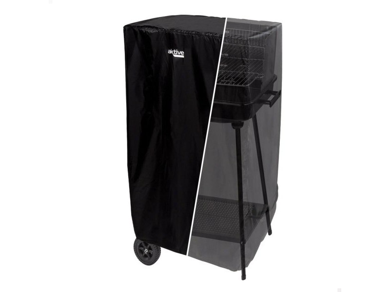 Защитно покритие за барбекю Aktive Черен 6 броя 74,5 x 109 x 64,5 cm