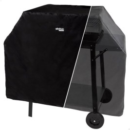 Защитно покритие за барбекю Aktive Черен 4 броя 142 x 120 x 60 cm
