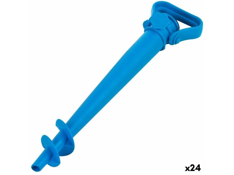 Метален прът за Чадър Aktive Плаж Пластмаса 10 x 43 x 5,5 cm (24 броя)