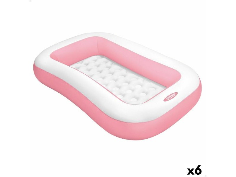 Детски басейн Intex Остров 90 L 167 x 26 x 101 cm Бял Розов (6 броя)