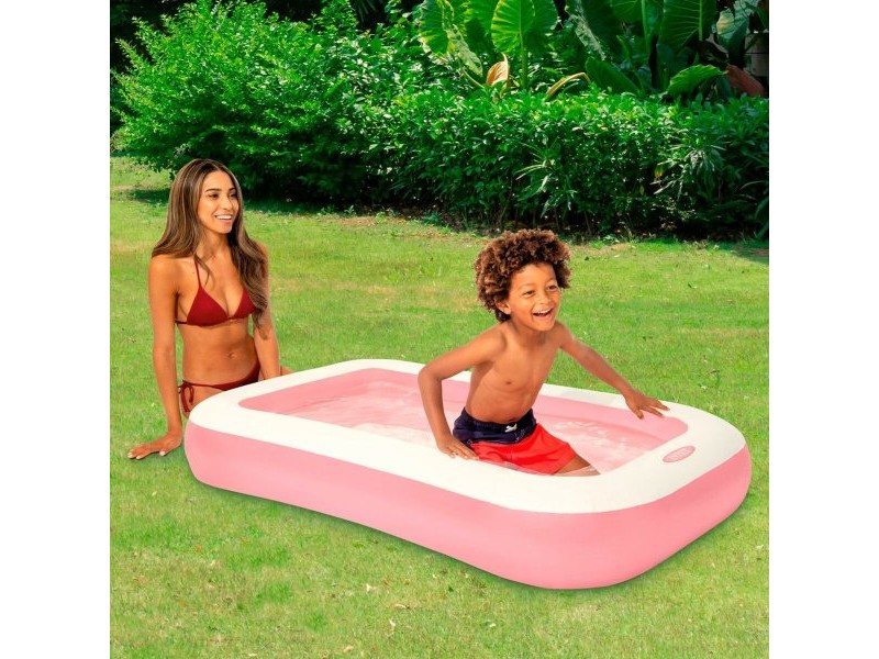 Детски басейн Intex Остров 90 L 167 x 26 x 101 cm Бял Розов (6 броя)