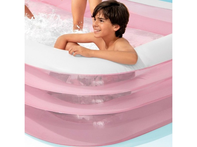 Детски басейн Intex 1050 L 305 x 56 x 183 cm Розов (2 броя) Детски басейн Intex 1050 L 305 x 56 x 183 cm Розов (2 броя)