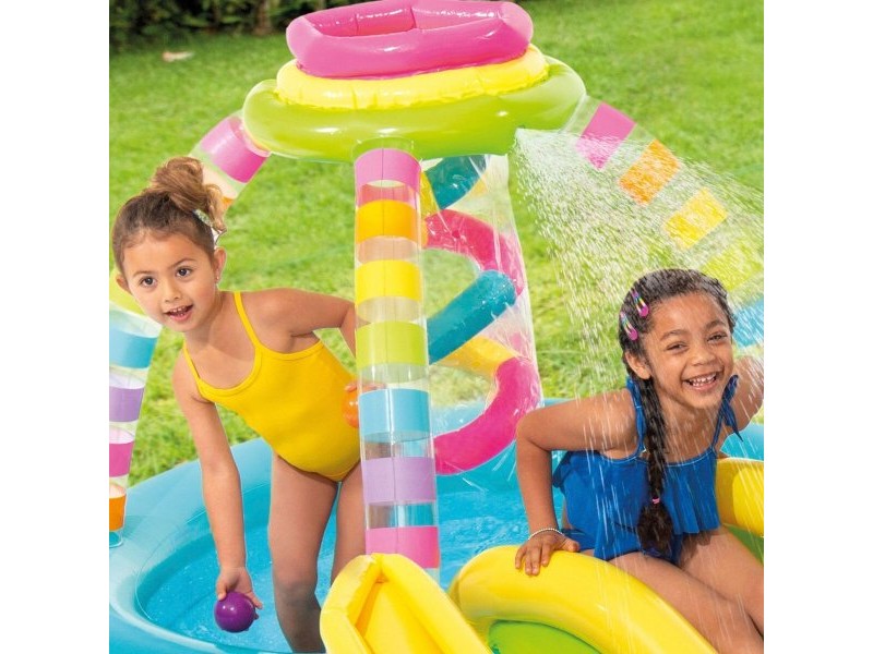 Детски басейн Intex Дъга 374 L 295 x 109 x 191 cm (2 броя)