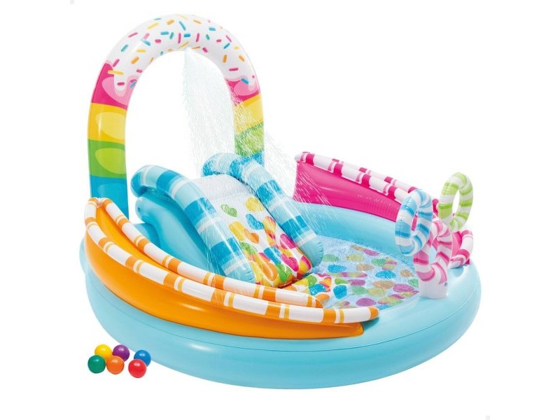 Детски басейн Intex Бонбони 165 L 170 x 122 x 168 cm (2 броя)