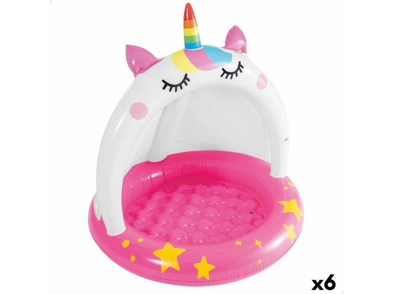 Детски басейн Intex Котка Еднорог 45 L 101 x 102 x 102 cm (6 броя)