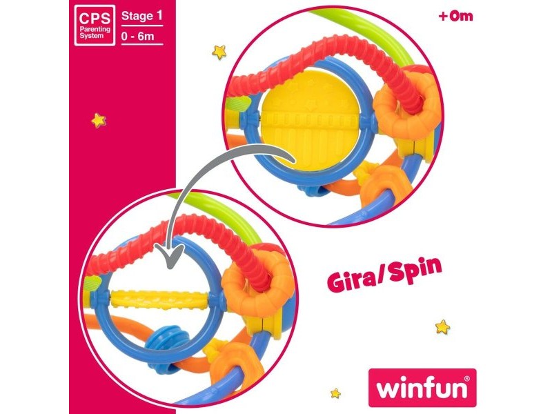 Дрънкалка Winfun Пластмаса 12 x 13,5 x 12 cm (12 броя)