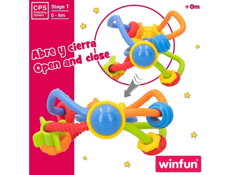 Дрънкалка Winfun Пластмаса 12 x 13,5 x 12 cm (12 броя)