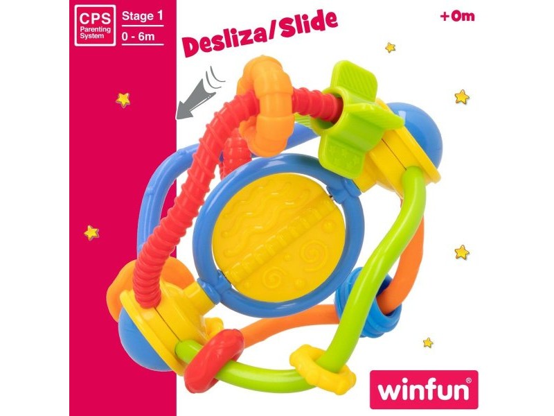 Дрънкалка Winfun Пластмаса 12 x 13,5 x 12 cm (12 броя)