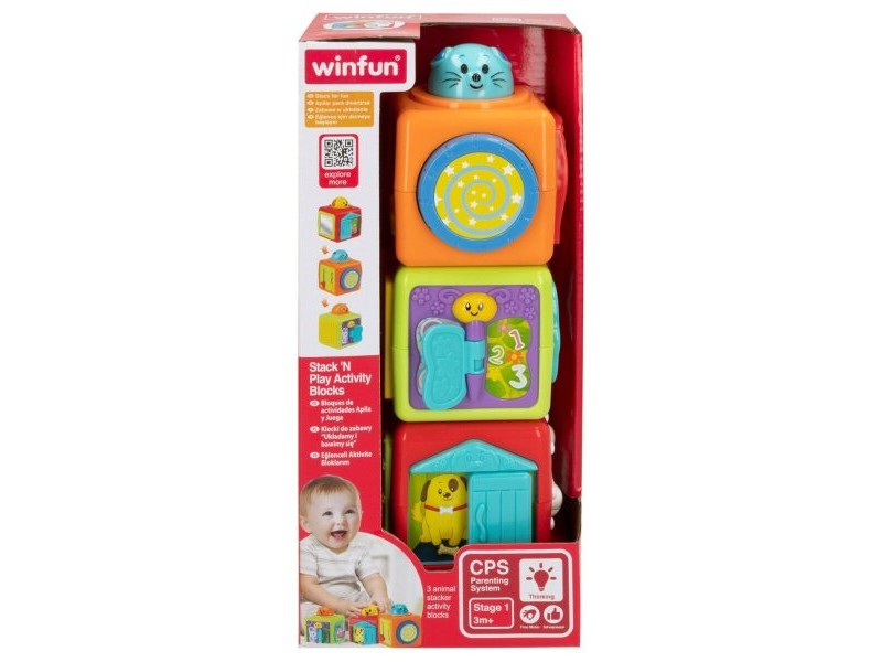 Бебешка Игра за Умения Winfun 3 Части 8 x 24,5 x 8 cm (6 броя) Бебешка Игра за Умения Winfun 3 Части 8 x 24,5 x 8 cm (6 броя)