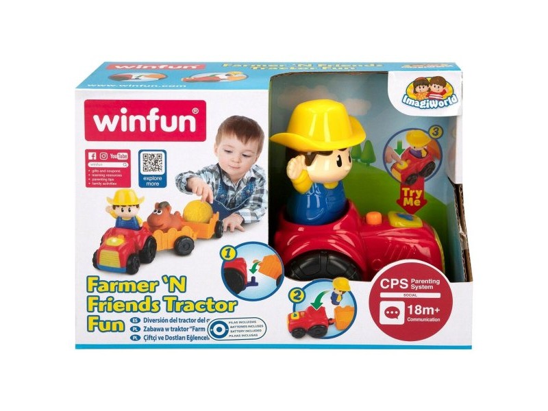 Toy tractor Winfun 5 Части 31,5 x 13 x 8,5 cm (6 броя)
