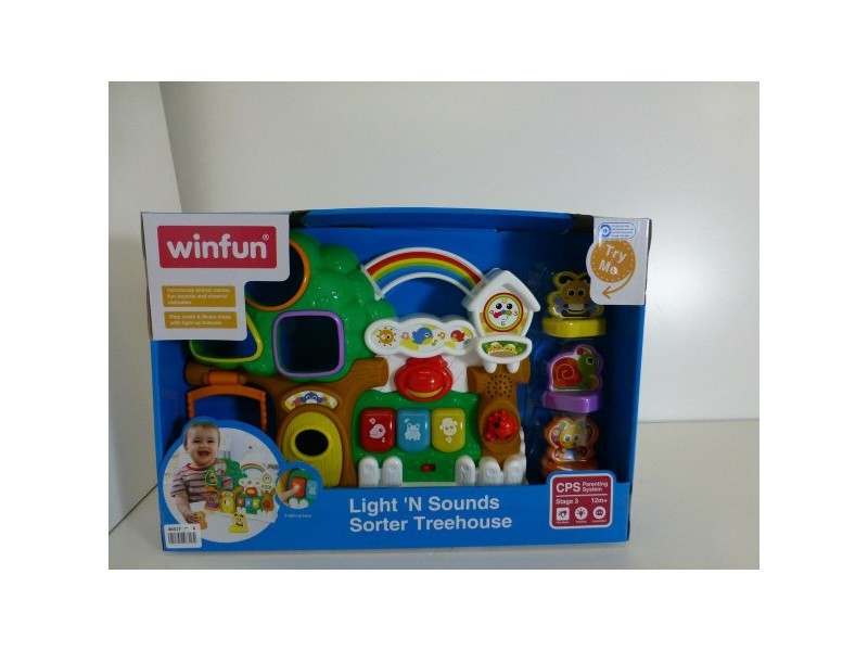 Интерактивна Играчка за Бебе Winfun Къща 32 x 24,5 x 7 cm (6 броя)