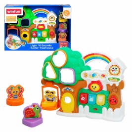 Интерактивна Играчка за Бебе Winfun Къща 32 x 24,5 x 7 cm (6 броя)