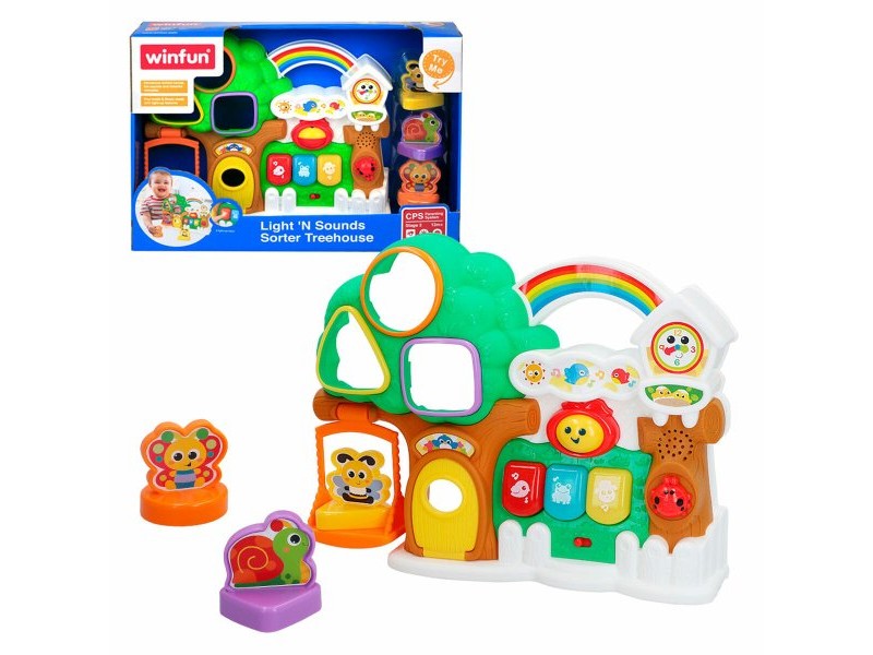 Интерактивна Играчка за Бебе Winfun Къща 32 x 24,5 x 7 cm (6 броя)